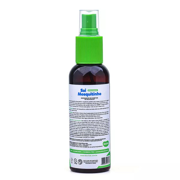 Repelente Natural de Uso FAMILIAR - Sai Mosquitinho Bioclub® 120ml