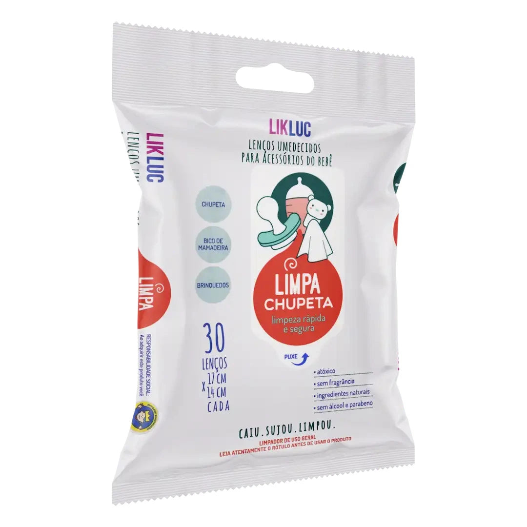 Limpa Chupeta – Lenços umedecidos higienizadores