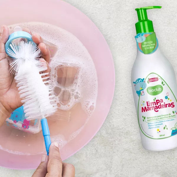 Detergente de Mamadeiras Orgânico - Limpa Mamadeiras Bioclub® 500m