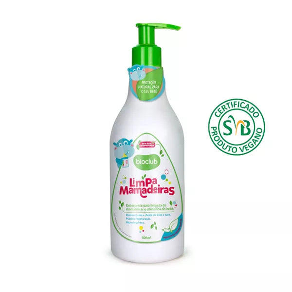 Detergente de Mamadeiras Orgânico - Limpa Mamadeiras Bioclub® 500m