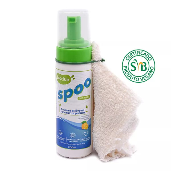 Espuma De Limpeza Multiuso - Spoo Bioclub® 200ml