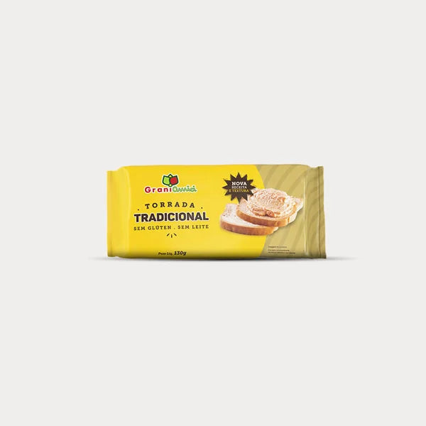 Torrada Tradicional Sem Glúten