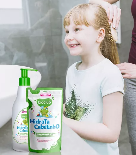 Refil Condicionador Infantil Baby - Hidrata Cabelinho Bioclub® 300ml